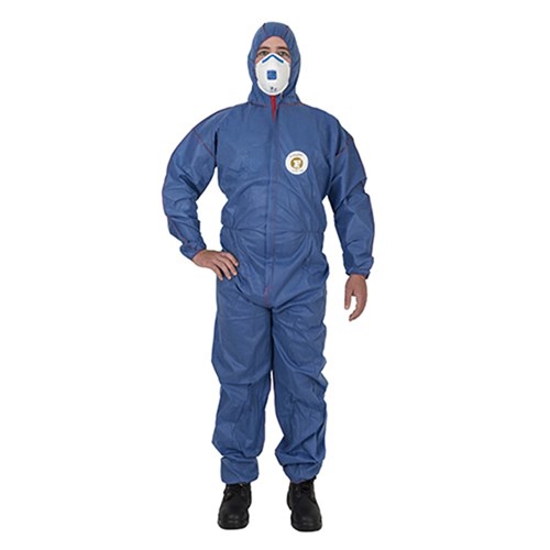 FRONTIER FME38 BLUE SHIELD TYP 5 6 DISPOSABLE OVERALL SIZE3XL 